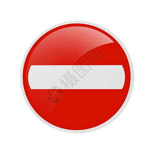 禁止进入交通标志在白色背景交通标志准入白色的警报图片