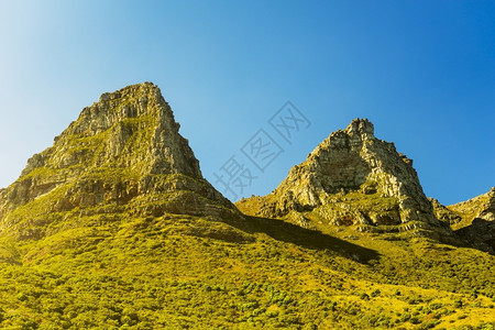 陡峭的公园山峰图片