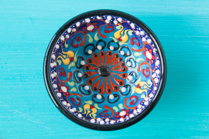 目的一个土耳其圆形艺术碗沙佛东图片