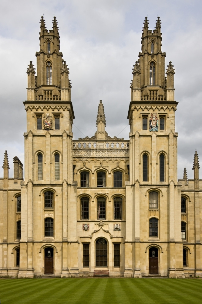 旅行AllSouls学院牛津大学的一部分联合王国英牛津建筑学旅游图片