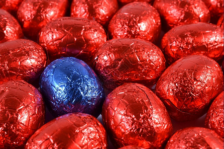糖果照片假期全屏图中的复活节鸡蛋用作背景材料背景图片