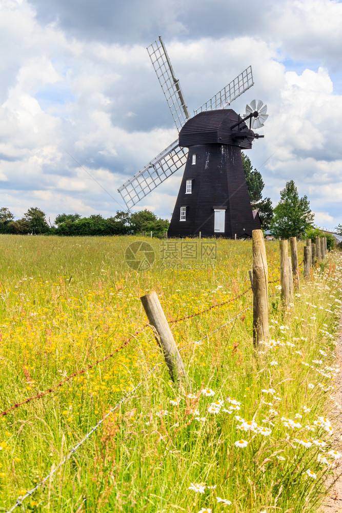 英国白金汉郡里伯勒王子莱西绿色风车海伦奇特恩里斯伯勒图片