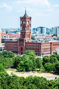 中央建筑学在柏林市中心红堂著名的汤厅老图片