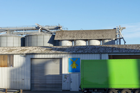 谷物风车德国的磨机厂老图片