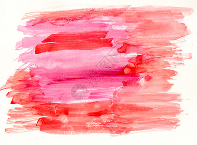 沙佛笔画水彩红色粉背景的图片