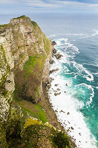 南非沿好望角岸的岩石形南非海洋岸线7非洲悬崖自然图片