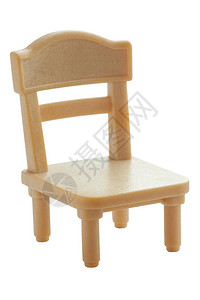 椅子白色背面的玩具塑料椅模型装饰风格图片