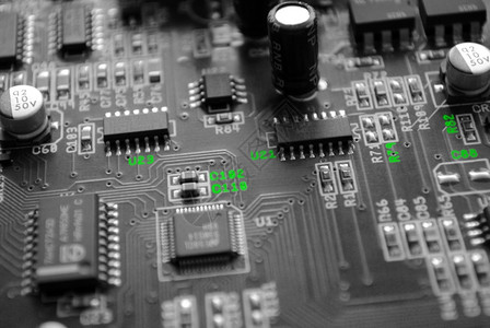 电子委员会处理器半导体卡片高清图片