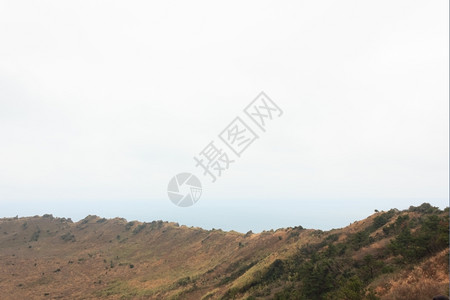 济州岛的火山图片