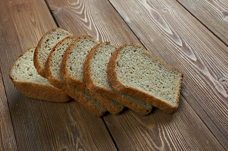 盘子小吃传统的荷兰三明治面包和图片