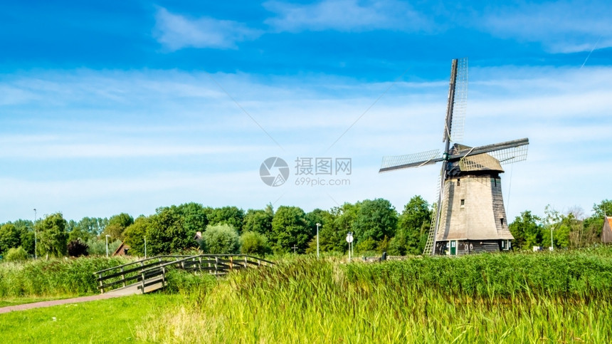 荷兰语典型风景传统的图片