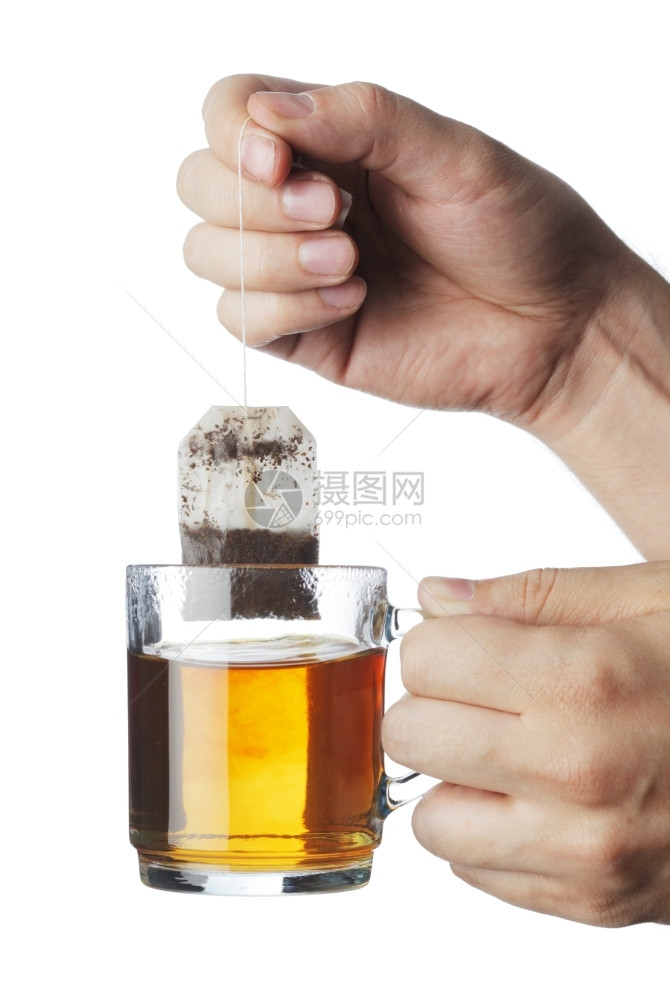 茶包泡茶图片