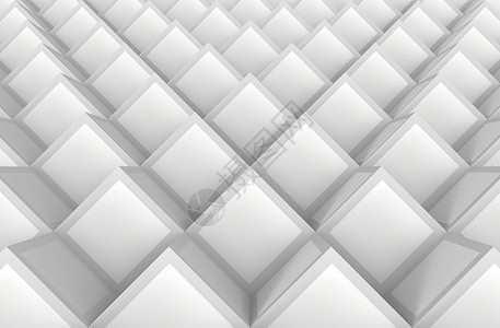 白色的3d翻译摘要白方块堆叠图案背景结构体重复图片