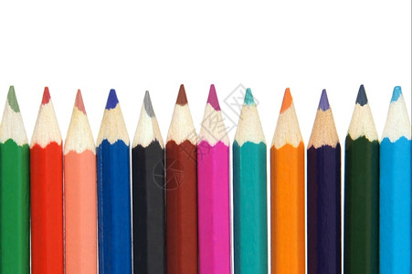 不同颜色的铅笔图片