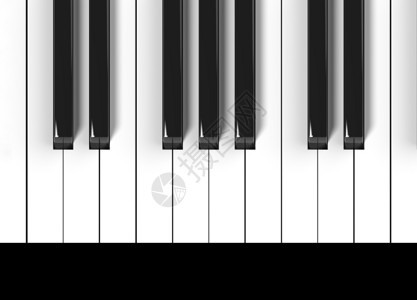 3d制造钢琴黑白键盘背景玩插图音乐图片
