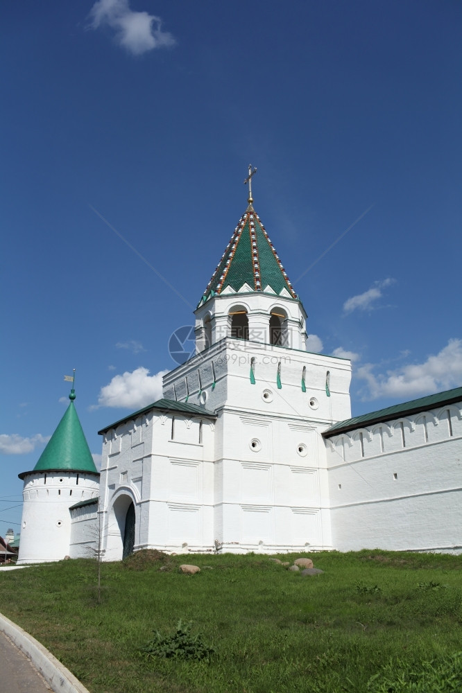 Ipatiev修道院Kostroma俄罗斯观察所Ipatiev修道院地标历史过去的图片