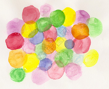 刷子水彩色圆圈背景沙佛绘画图片