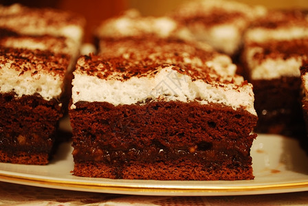 传统的小吃家里做饼干装满巧克力的曲奇饼咖啡店背景图片