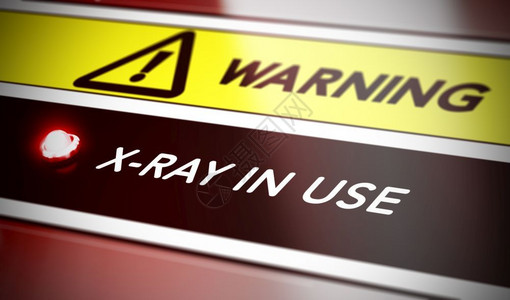 伊用库斯科插图XRey照射或辐概念X线用红光和模糊效应XRey照射或辐概念XRay辐射显示X线警告信号核或者设计图片