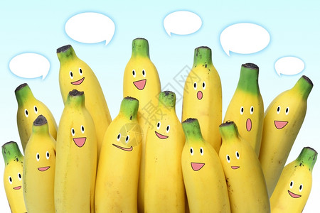 可爱的香蕉图片