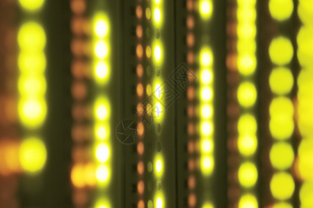 电子产品数据连接的服务器机房闪亮灯光的抽象图像图片