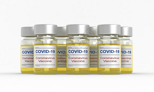 渲染健康3d交付科罗纳疫苗瓶免图片