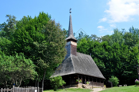 文化罗马尼亚SibiuRomanania民族博物馆木制教堂建筑传统的图片