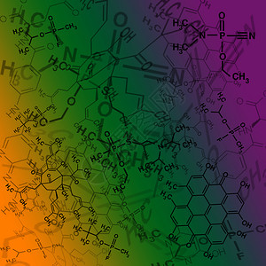 化学抽象背景背景图片