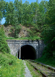 山摄影自然贝加尔湖沿岸CircumBaikar铁路隧道图片