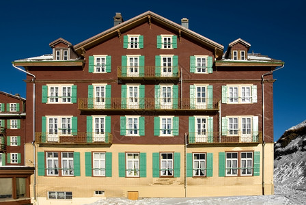 瑞士小谢德格的一家酒店蓝色克莱恩场地图片