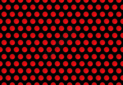 黑暗的渲染无缝3d使黑圆洞模式在红墙底壁上变形背景图片