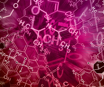 化学公式抽象背景图片