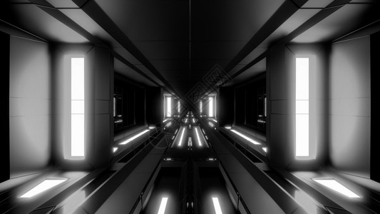 热的辉光科幻未来清洁的Scifi建筑3D设计出未来的防腐隧道通热合点和漂亮的反射3d壁纸背景图解墙说明三D设计出未来的防腐化隧道背景图片