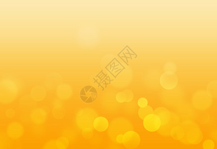 明亮的耀斑地黄色bokeh抽象光背景背景图片