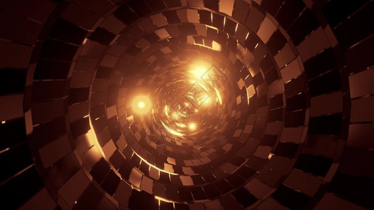 光束粒子科技未来时空隧道背景图片