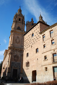萨拉曼卡主要大学和著名博物馆宗教市长主要的背景图片