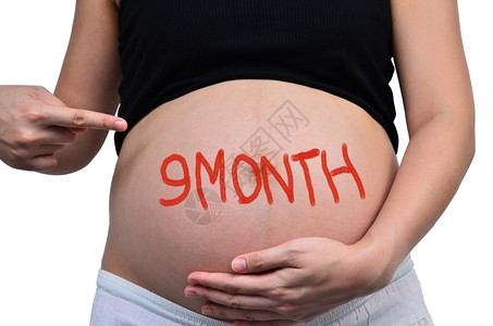 登记在册的怀孕妇女9个月偏僻的药物题词图片