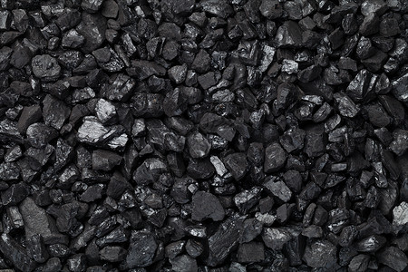 碳黑色煤炭背景底比亚炭萃取岩石图片