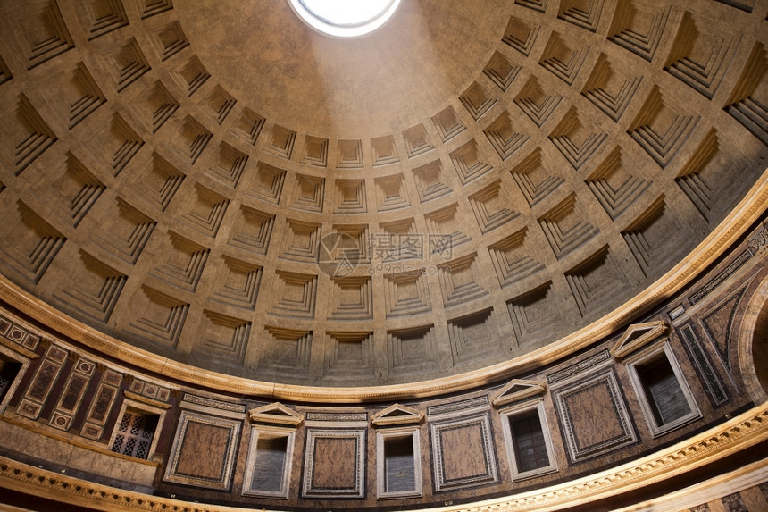 来自环球的一束光照亮了罗马天花板的光束未来意大利图片