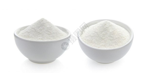 奶油机咖啡白非奶油在白色背景的碗里浓咖啡玻璃香气图片