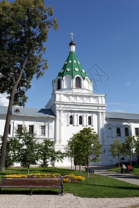 喜悦春天伊帕蒂耶夫修道院的风景宗教图片