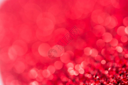 红色bokoh节日的圣诞装饰背景节红色的热情图片
