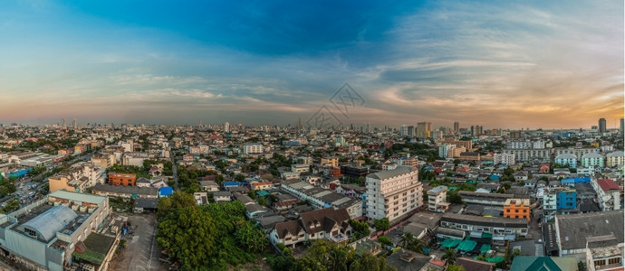 曼谷的城市风光图片