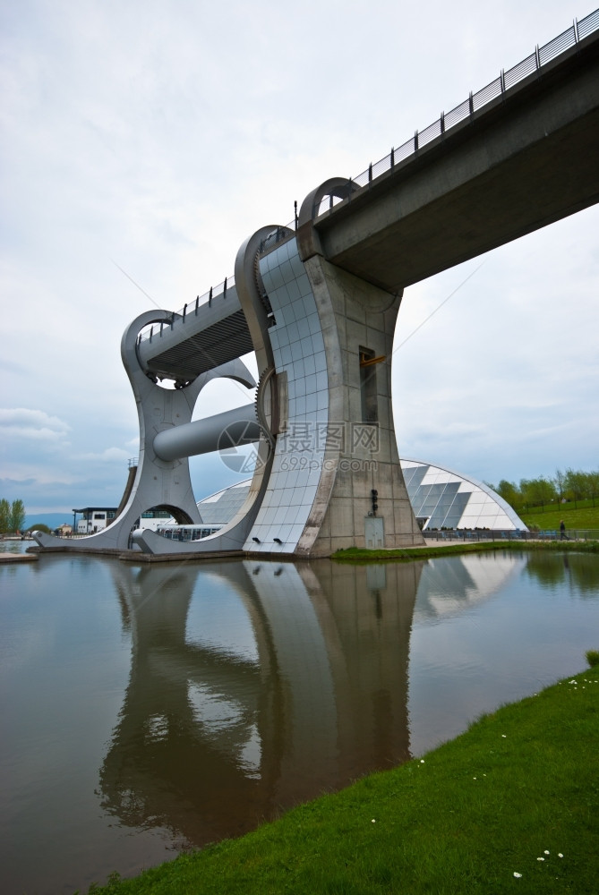 水户外建筑学苏格兰Falkirk轮的Falkirk轮风景图片