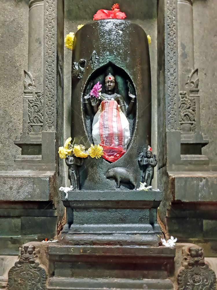 宗教印度奥姆真理印度蒂鲁瓦纳马莱RamanaAshram古老的Shiva雕像图片