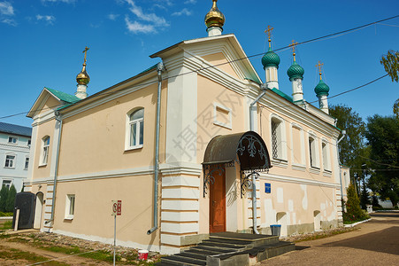 建造基督圣尼古拉斯可修道院俄罗金环图片