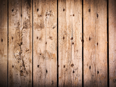 老的控制板木材背景由旧板和钉子制成有质感的背景图片