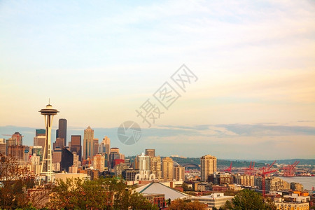 西雅图城市风光图片