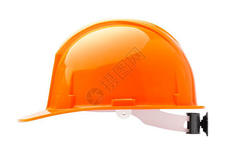 斯克莱兹涅夫头饰工人安全帽坚硬的子孤立在白色背景上设计图片