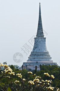法查布里的PhraNakhonKhiri宫游客泰国宗教的图片